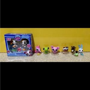 Lot of 8 Littest Pet Shop figures. Generation 7 new (Read description)